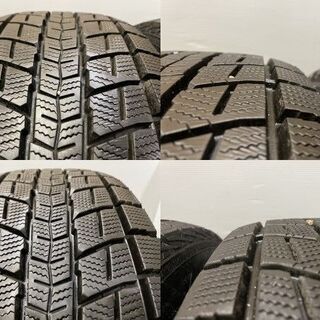 【DUNLOP SJ8 265/70R16】スタッドレス【MiD SR628 16インチ 8J6HPCD139.7+5】2019年製 バリ溝 プラド パジェロ サーフ等　(MTA181)クレジットカード QRコード決済可能 DUNLOP SJ8 265/70R16】スタッドレス【MiD SR628 16インチ 8J6HPCD139