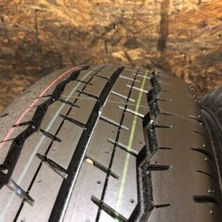 新車外し 2021年製 DUNLOP SP175N 195/80R15 107/105N LT 15インチ 夏 