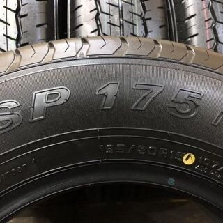 新車外し 2021年製 DUNLOP SP175N 195/80R15 107/105N LT 15