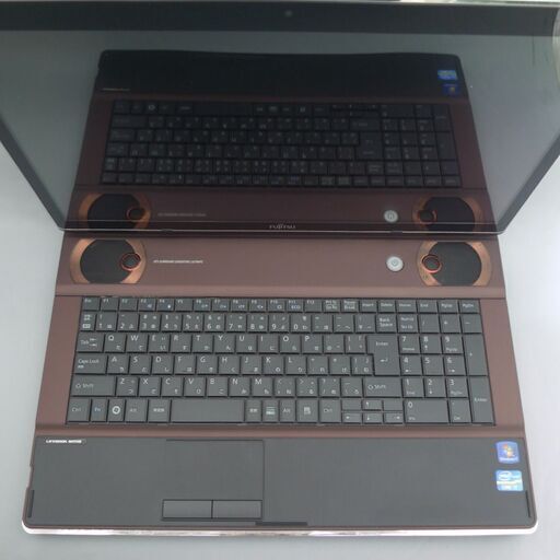 新品SSD+HDD640GB テレビ機能 良品 ノートパソコン 17.3型 富士通 NH77