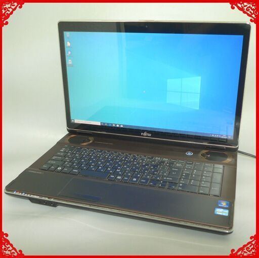 新品SSD+HDD640GB テレビ機能 中古良品 ノートパソコン 17.3型 富士通 NH77/CD Core i7 4コア 8GB Blu-ray 無線LAN Windows10 Office
