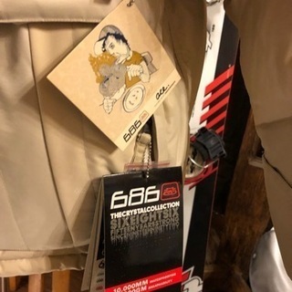 新品　686 スノーボード ウエア　白　XL