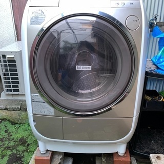 【ネット決済】日立ドラム式洗濯機　ビッグドラム　BD-V1
