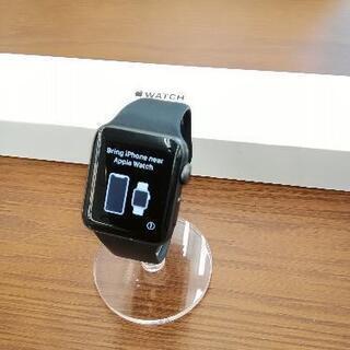 中古美品 MQKU2J/A アップルウォッチ 3 A1858 38mm スペースグレー 