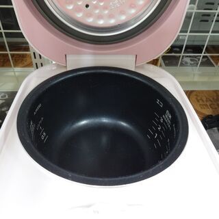 【値下げ品】タイガー 炊飯器 JAJ-A551 中古品 3合炊き ピンク 2014年製 - 家電
