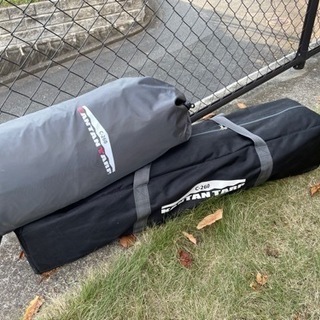 カンタンタープ260セット(専用メッシュスクリーン、専用サイドウォール1枚)