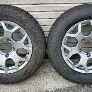 ジムニー用 ATタイヤ バリ溝 ホイールキレイ 175/80R16