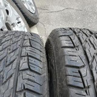 ジムニー用 ATタイヤ バリ溝 ホイールキレイ 175/80R16