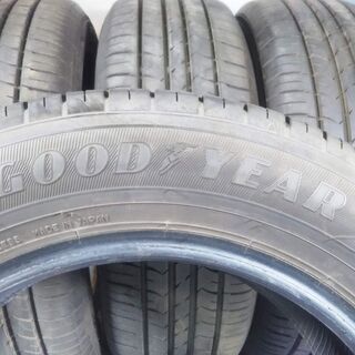 夏16インチ【日本製】215/60R16【富山】グッドイヤー エフィシエントグリップ EG01 中古４本 215/60/16　215/60-16 エスティマ オデッセイ クラウン