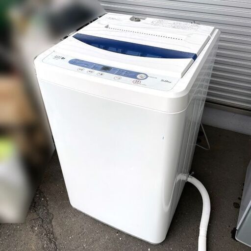 YAMADA/ヤマダ電機 全自動洗濯機 5.0kg 2017年製 YWM-T50A1★札幌市東区発 お持帰り歓迎
