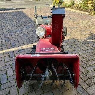 ご購入ありがとうございました　HONDA　除雪機　HS1170SV