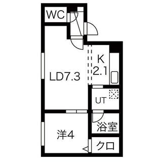 🐄【月寒中央駅徒歩1分！！★最上階の1LDK】Wi-Fi無料💻安心のオートロック🔑カメラ付きインターホン😊オシャレな間接照明付💡✨🐄 - 不動産