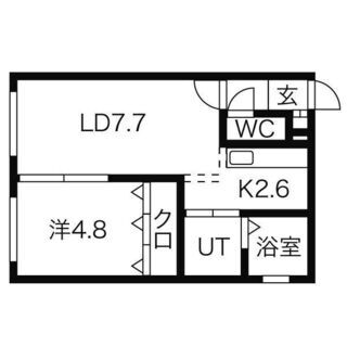 🐄【平岸駅徒歩３分★1LDK】駐車場空有🅿コンビニ＆スーパー近いです🏪嬉しいエアコン付き😊🐄 - 不動産