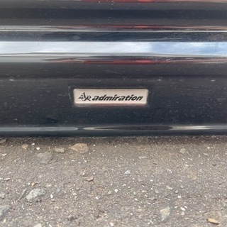 20系後期　ヴェルファイア　アドミレイション　フロント　　ハーフエアロ　Zグレード