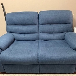 即売希望】ニトリ 2人用電動布張りリクライニングソファ｜ビリーバー3 NV布