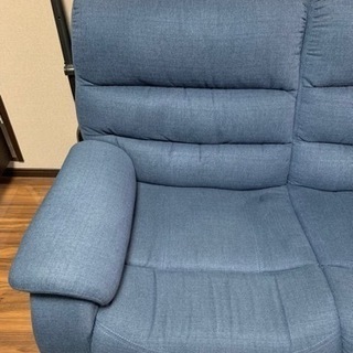 即売希望】ニトリ 2人用電動布張りリクライニングソファ｜ビリーバー3 NV布