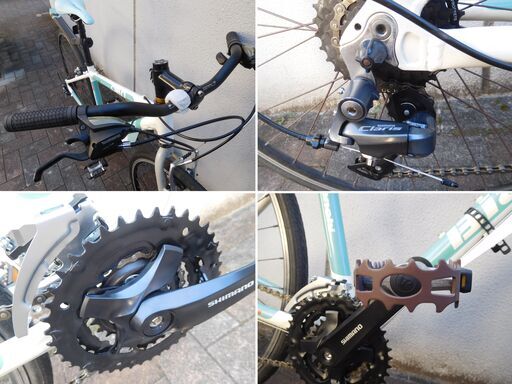 Bianchi Cielo 24速 クロスバイク (美品・新品のパーツ多い) 700c