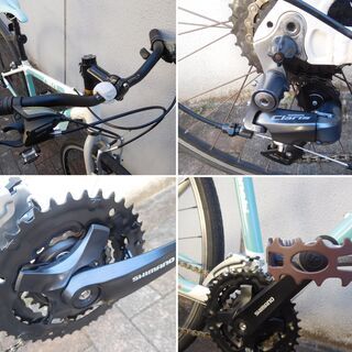 Bianchi Cielo 24速 クロスバイク (美品・新品のパーツ多い) 700c 