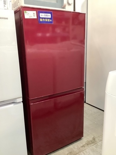 AQUA 2ドア冷蔵庫　AQRｰ16F 157L    2017年製