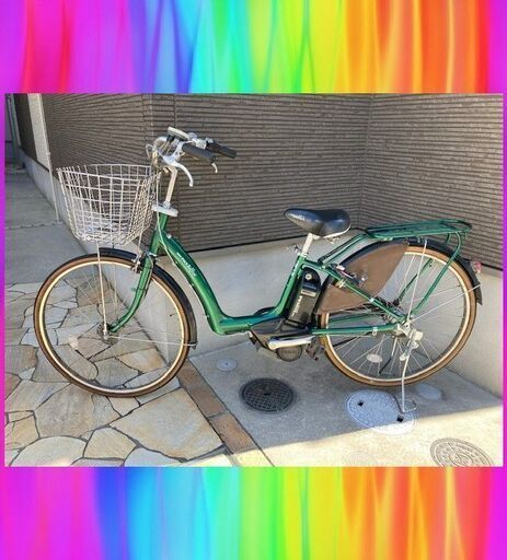 ヤマハ　パスラフィーニ　6Ah 新基準　電動自転車　子供乗せ　3人乗り　電動アシスト自転車　10151
