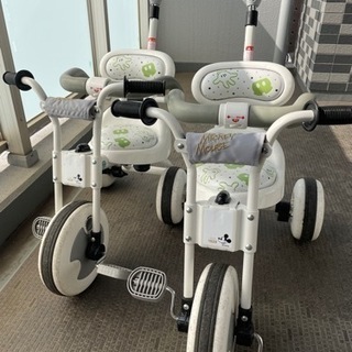 ☆大幅値下げ☆‼️ミッキーマウス三輪車【ペア割】