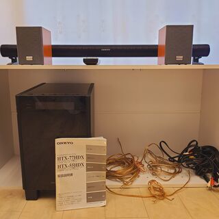 オンキョー　ONKYO　アンプ内蔵サブウーファー　スピーカー　配...