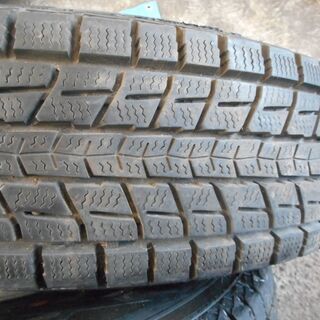 175/80R15スタッドレスタイヤ パジェロミニ純正アルミホイール付き