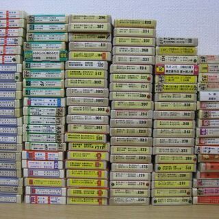 カラオケ 8トラックカセットテープ 8トラ まとめて約100本セ...