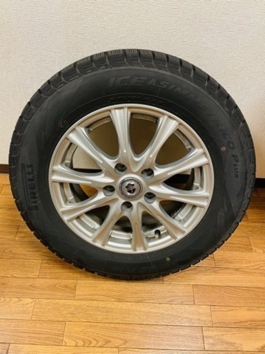 超美品‼️【室内保管】195 / 65 R15 アルミホイール付き スタッドレス