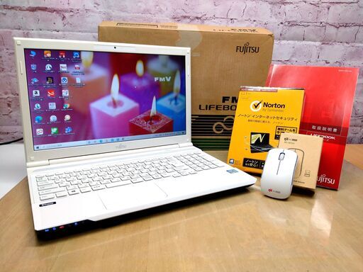 ★完売御礼★【美品★爆速SSD★起動22秒】富士通 AH47/J【最強Core i7★新品爆速SSD 512GB 国内3年保証★メモリ 8GB】最新OS, MSOffice, Blu-ray