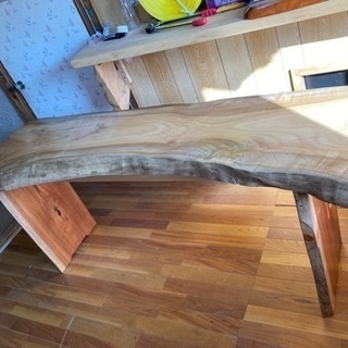 楠木天板 両端仕様 190×65〜43板厚6.4前後