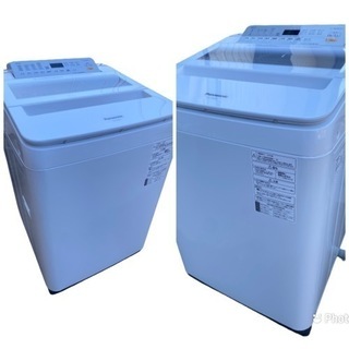 2018年製 パナソニック全自動洗濯機8.0kg NA-FA80H6