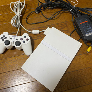 プレーステーション2 本体　薄型　PS2 ホワイト