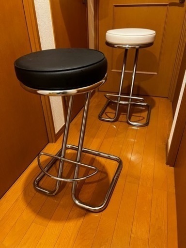 美品　カウンターチェア　バーチェア　2脚セット