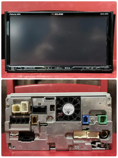 ハ) デンソーテン ECLIPSE イクリプス AVN-Z05i 7型カーナビ フルセグ地デジTV内蔵/SD/CD/DVD/Bluetooth/Wi-Fi/USB/iPod/AUX/HDMI対応 2DIN