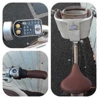 10-14電動アシスト自転車　ブリヂストン　アンジェリーノ　バッテリー　充電器　鍵1本　電動自転車