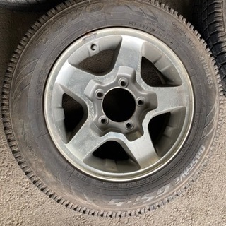 静岡県富士市　東部　スズキジムニー スタッドレス セット　バリ山