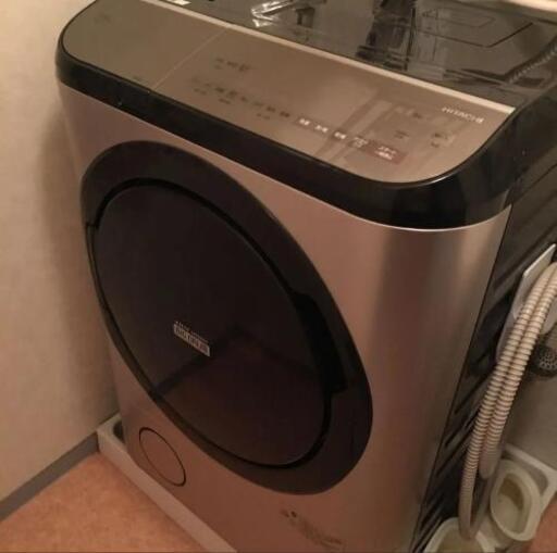 【値下/即取引希望】日立ドラム式洗濯機　HITACHI BD-NX120EL(N)