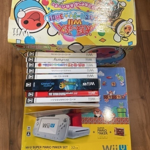 WiiU 本体　太鼓の達人　ソフト