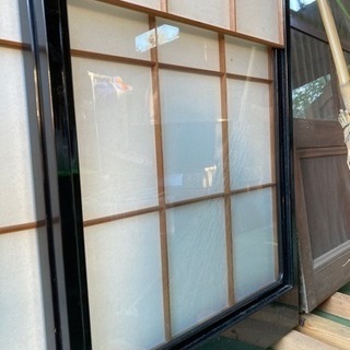 売れました^ ^美品です！雪見障子 4枚セット！昭和レトロ アンティーク