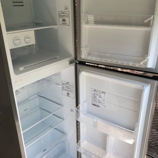 【中古・美品】ハイセンス　冷凍冷蔵庫 - 家電