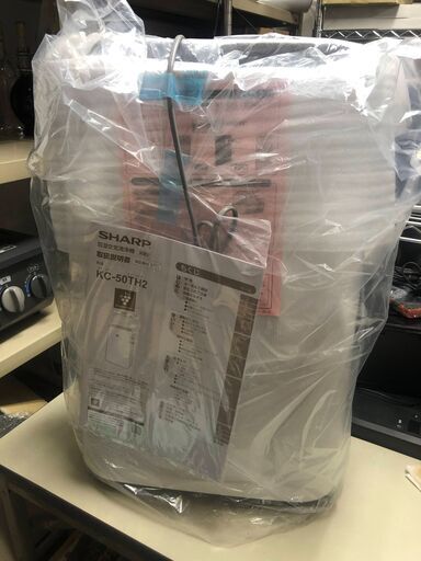 ★未使用品★.SHARP.シャープ.プラズマクラスター.加湿空気清浄機.KC-50TH2-W.2017年製