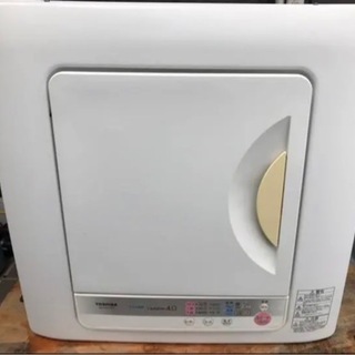 衣類乾燥機〜4.4kg　TOSHIBA ED-401(WT) 