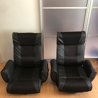 【ネット決済】回転座椅子　2脚セット