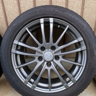 送料無料！215/50ZR17 オールシーズンタイヤホイール付