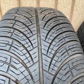 送料無料！215/50ZR17 オールシーズンタイヤホイール付