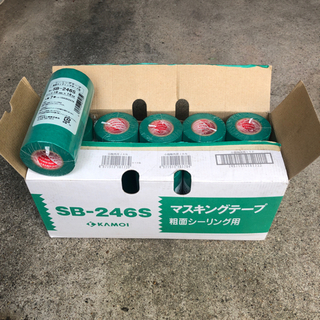 【ネット決済】マスキングテープ　たっぷり一箱未使用　建築塗装　DIY