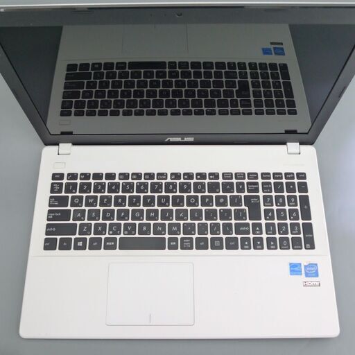 新品SSD ホワイト ノートパソコン 中古良品 15型ワイド ASUS X551M