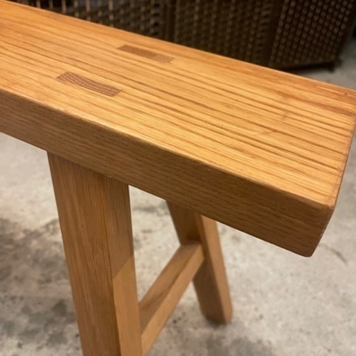 売約済み】【同型商品新入荷!】 無印良品 無印 MUJI 無垢材ベンチ