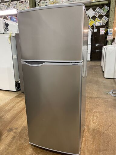 【愛品館市原店】SHARP 2019年製 128L 2ドア冷蔵庫 SJ-H13E-S【管理IR013473-105】